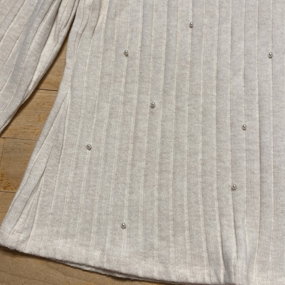 REITMANS Faux Pearl Studded Ribbed Sweater - Picture 5 of 13